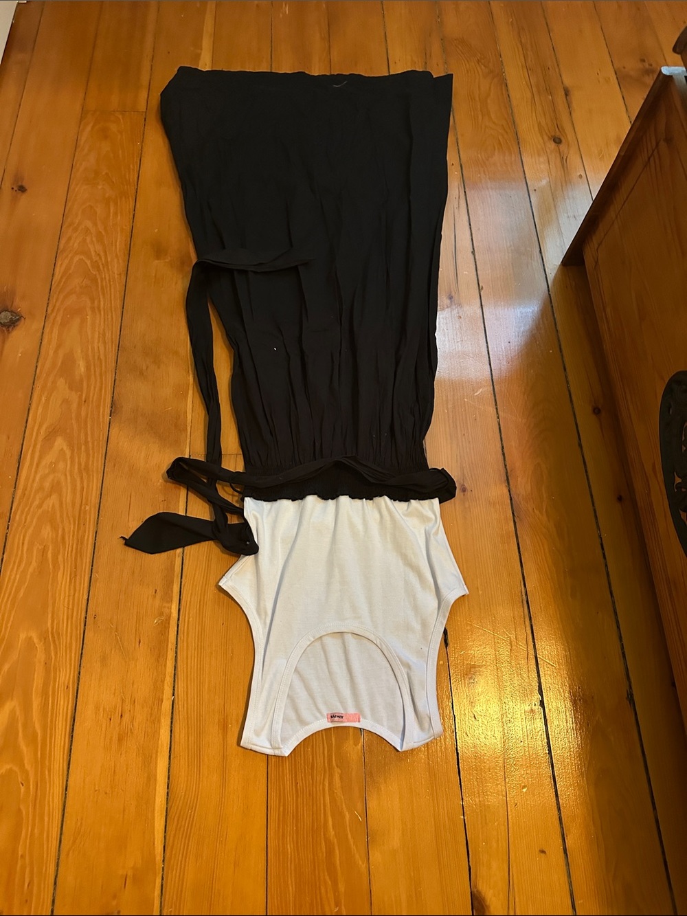 Always Black and White Tank Maxi Dress